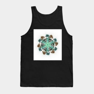 earth flowers fractal kaleidoscope Tank Top